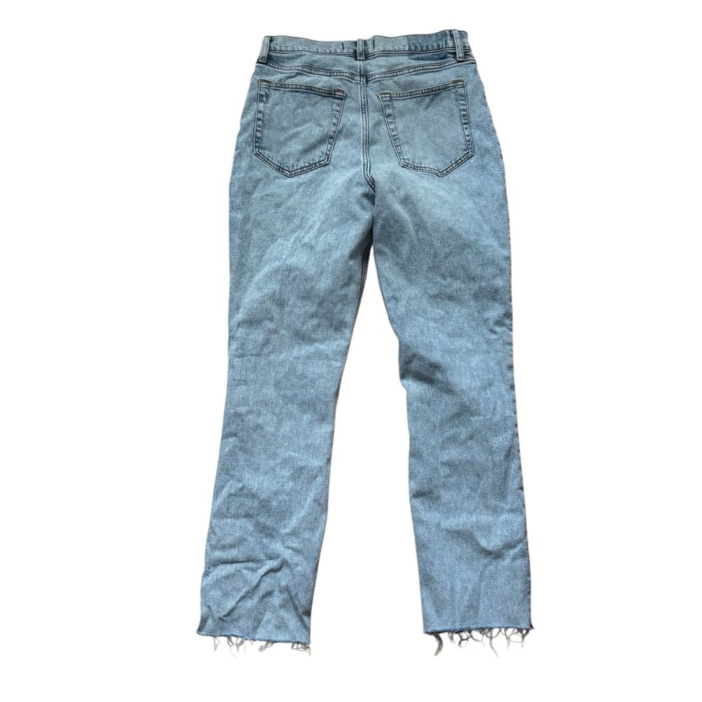 Abercrombie & Fitch The 90’s Slim Straight Ultra High Rise Jeans Size 29 / 8 - Picture 2 of 6